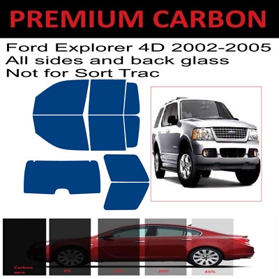 Premium Carbon Window Tint fits Ford Explorer 2002-2005 precut tint eBay