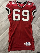 1999 GAME WORN STARTER BRYON THOMAS CALGARY STAMPEDERS CFL FOOTBALL JERSEY 42
