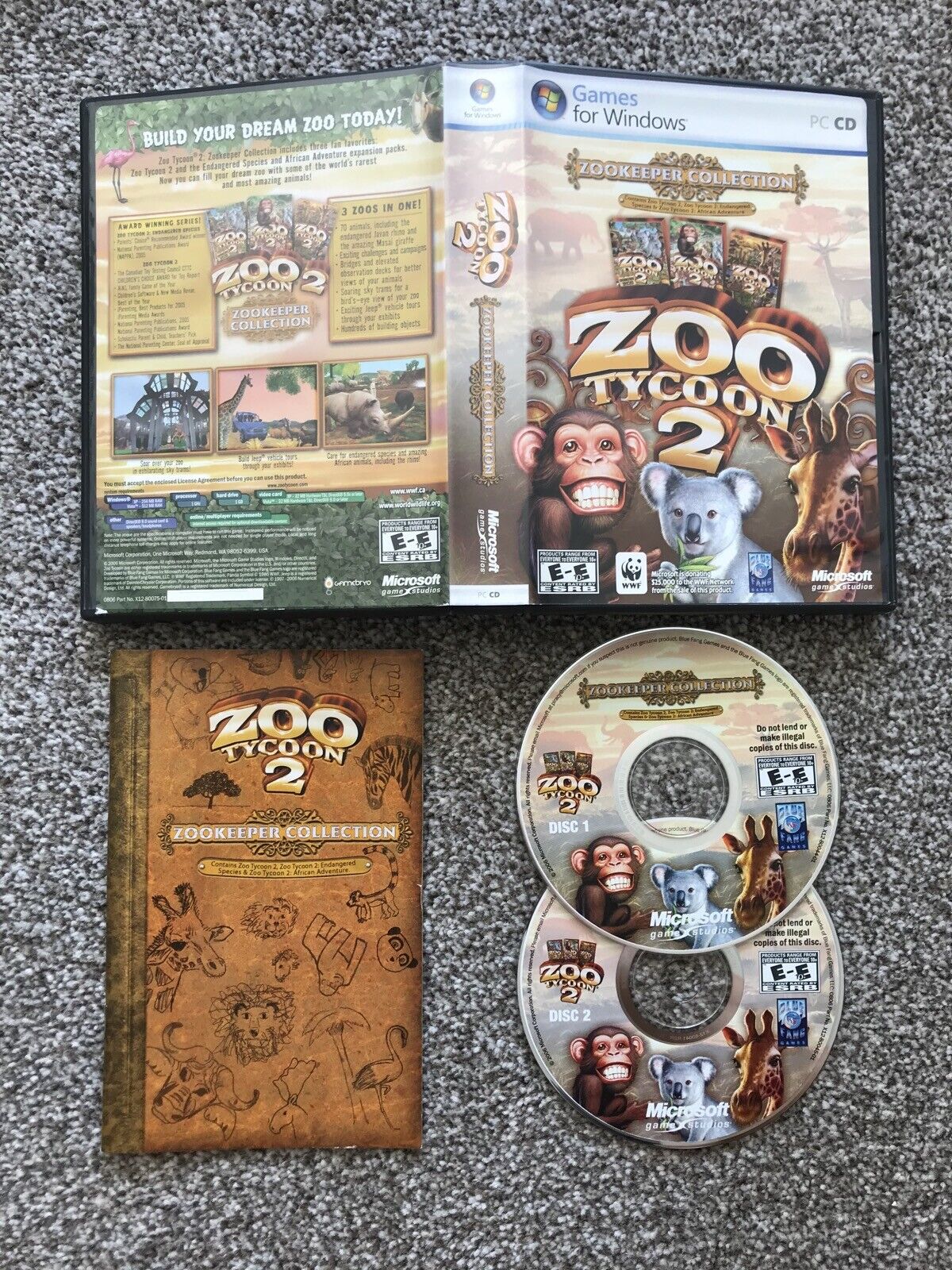 Zoo Tycoon: Ultimate Animal Collection PC Computer Game Giraffe