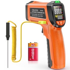 Infrared Thermometer Gun,Non Contact Laser Thermometer Gun for Industrial,Hvac,E