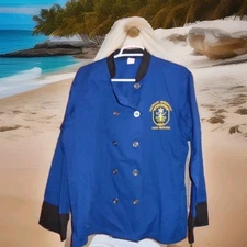 USS KEARSARGE LHD 3 MENS FOOD SERVICE CULINARY SPECIALIST UNIFORM LONGSLEEVE TOP