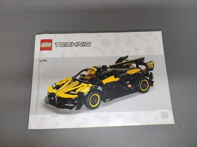 Lego Technic 42151 Bugatti Bolide Instruction Manual Only