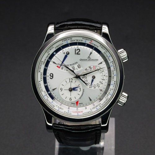 Jaeger-LeCoultre Master World Geographic Q1528420 42MM Steel Silver Dial WRTY
