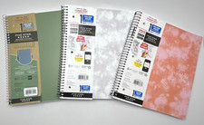 Mead Five Star 1 Subject Spiral Notebooks College Ruled Colorful - Lot Of 3