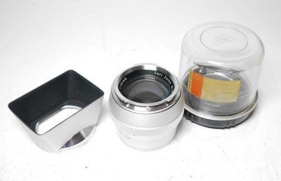 Carl Zeiss Sonnar 2,0 85mm 2/85 Objektiv f. Contarex  Ankauf! ff-shop24