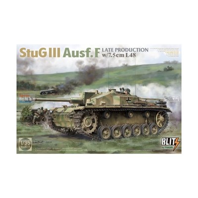 Takom Model 1:35 StuG.III Ausf.F Late w/7.5cm L48 New