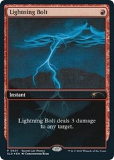 Lightning Bolt (0901) - Foil NM MTG Secret Lair Drop Series
