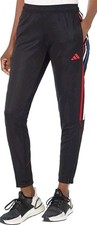 Womens Adidas Tiro 23 Pants Black Team Blue Power Red Size 2XLARGE