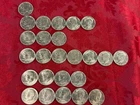 1972 - 1978 KENNEDY HALF DOLLAR LOT OF 25 COINS
