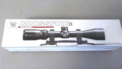 Vortex Crossfire II CF2-31015 4-12x44mm  Dead-Hold BDC Rifle Scope - SHIPS FREE