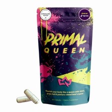 Primal Queen Beef Organ Supplement for Women 60 Counts - 1 Month Supply