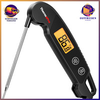 Fleischthermometer Digital Grillthermometer Faltbare Sonde Wasserdicht BBQ KüChe