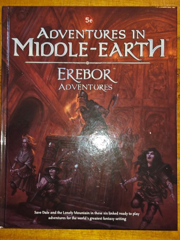 Erebor Adventures Middle Earth (AIME) RPG DnD 5e Lord of the Rings. Lots o fun !