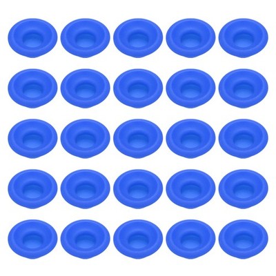25Pcs Silicone Rubber Gaskets Washer for Swing Flip Beer Soda Bottle Blue