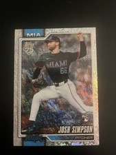 Topps 2026 Series 2 Josh Simpson Rookie #583 Miami Marlins Baseball Card. rookie card picture