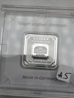 Silver 5 Gram Geiger Bar In Sealed Assay Germany Premium Original .999 Fine