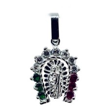 Colgante de Plata de Ley 925 San Judas Tadeo Dije Tadeo Hecho en Taxco México