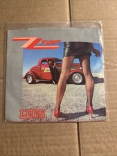ZZ Top "Legs" 45 RPM Vinyl Record Warner Bros Nm