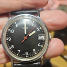 This is a vintage Timex Mercury Calendar watch, manufactured in 1978.
