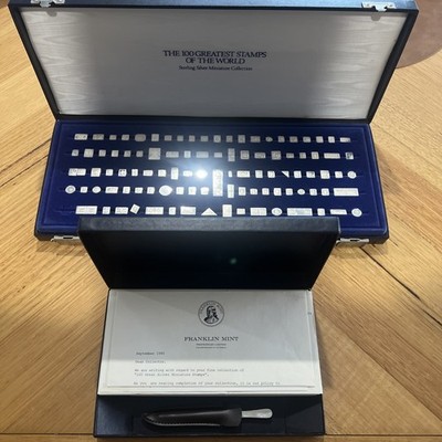 コレクション THE 100 GREATEST STAMPS OF THE WORLD THE 100 GREATEST STAMPS OF THE WORLD Sterling Silver Miniature