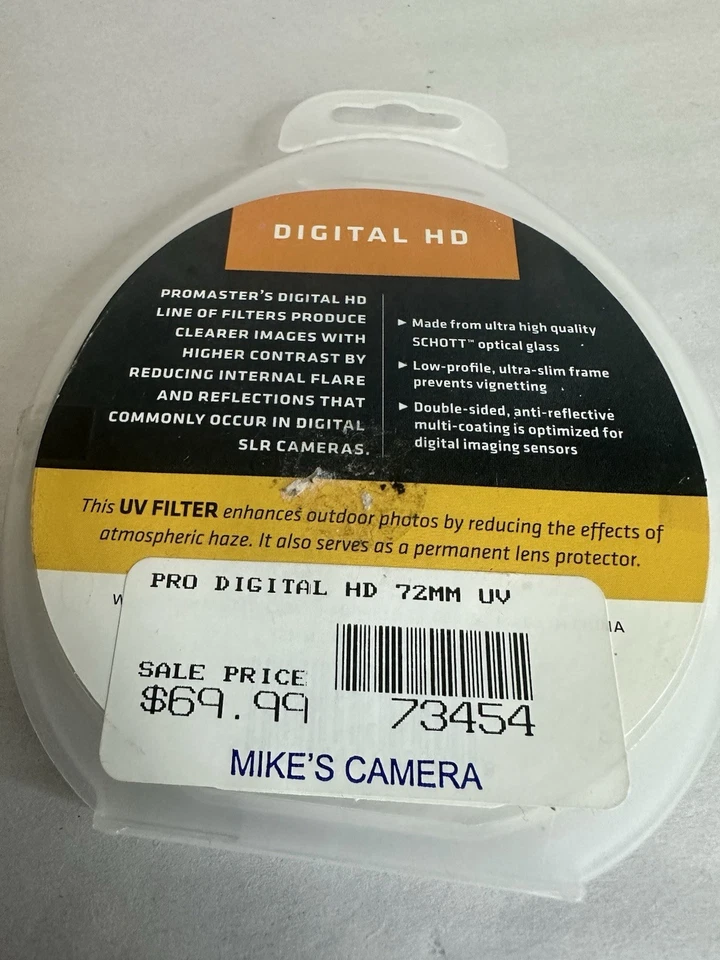 Pro Master Filters - Multi-Coat 55mm UV Code 5585 & Standard 62mm CPL Code 7209 - Image 2 of 4