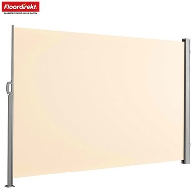 Floordirekt Alu-Seitenmarkise Rollo Sichtschutz & Sonnenschutz für Terrasse 