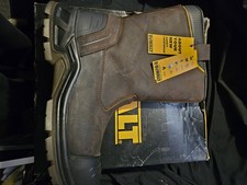 DEWALT MILLINGTON SIZE 12 BROWN WATERPROOF BRAND NEW WITH TAGS RIGGER BOOTS