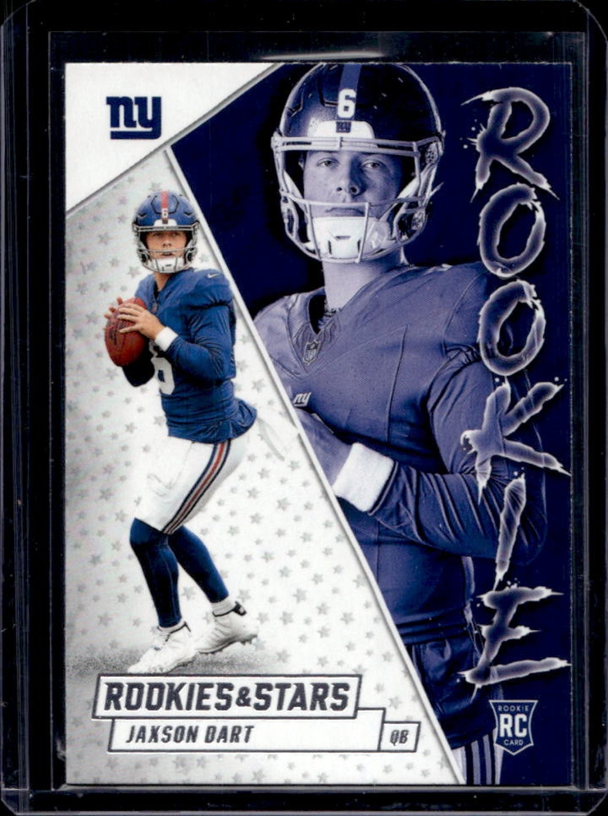 2025 Panini Rookies & Stars Jaxson Dart Rookie Exclusive RC #10 Giants