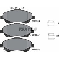 Textar 2376802 Bremsbelagsatz FüR Toyota Avensis Corolla T25 ZER ZZE12 R1