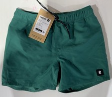 Reima Youth Boy's Somero Swim Trunks with UPF 50 , Green, Size 8Y, 128cm