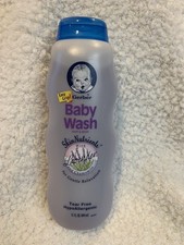 Y2K Gerber Lavender Chamomile Tear Free Baby Wash For Hair Body 15 fl oz NEW