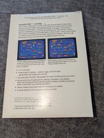 Burgertime for Intellivision CIB/Complete W/Overlays - Tested & Working!