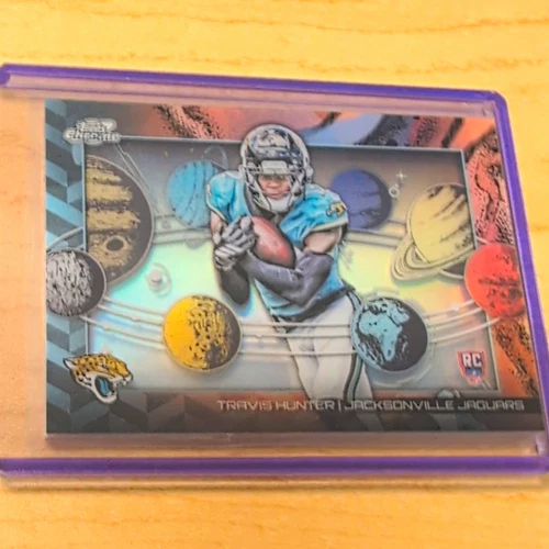 2025 Topps Cosmic Chrome Travis Hunter Base (RAW)