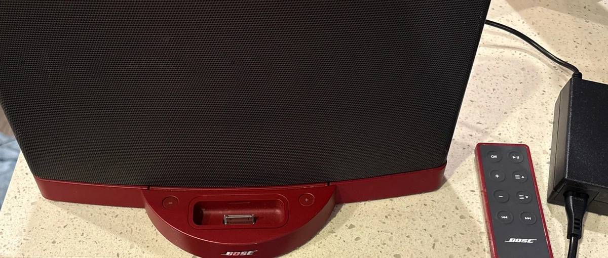美品】Bose SoundDock Series II 限定レッド BOSE、500台限定のレッド