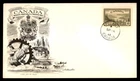 Mayfairstamps Canada FDC 1946 10 cents industrially to a peacetime basis artmast