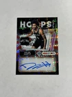 Dylan Harper 2025-26 NBA Hoops Light Burst Red Rookie First Signs # HFS-DH 5/5