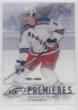2007-08 Upper Deck Ice Premieres 531/999 Dan Girardi Level 2 Daniel #151 1r5