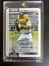 2026 Topps Series 1 Baseball Celebration SOUTHPAW White Sox Mascot AUTO /99 SSP