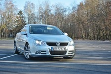 Maxton Design Street+ Spoilerlippe Front Ansatz V.1 passend für VW EOS schwarz H