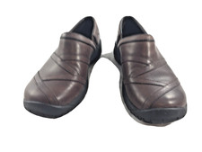 Merrell Select Fresh Grip Women's Size 7 Brown Leather Comfort Loafer Shoe Flats