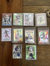 Leaf Panini NFL Rookie Autograph Football Cards Lot 2024 Prizm Vivid