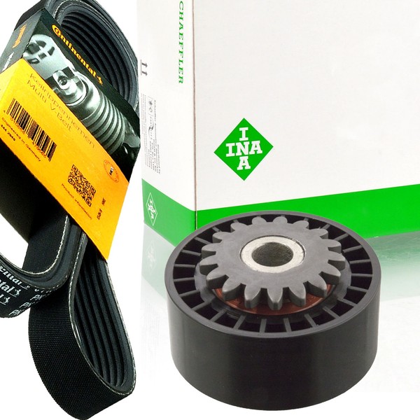 Contitech 4PK925 Keilrippenriemen + Rolle FüR Dacia Sandero Renault Clio Twingo-image