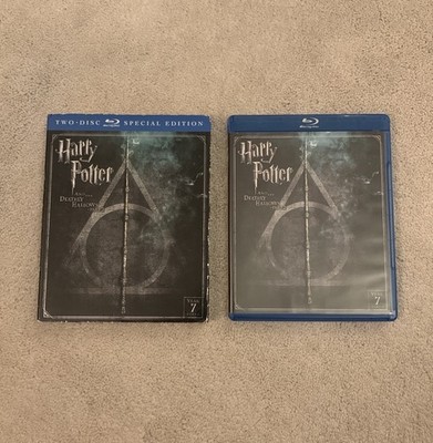 Harry Potter And The Deathly Hallows Part 2 Blu-Ray w/ Slipcover  *Tested*