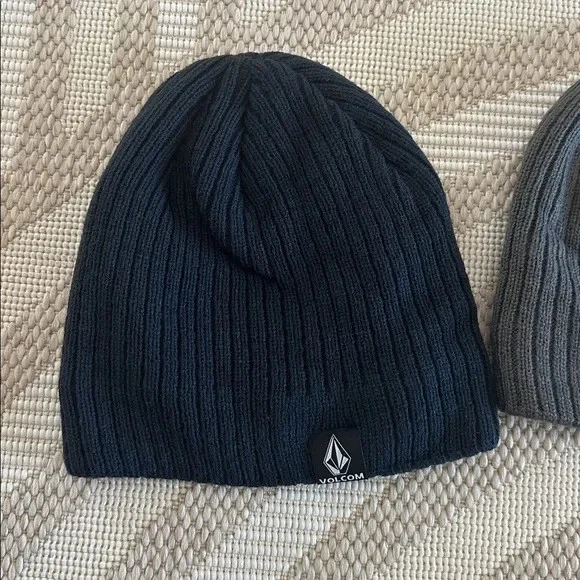 Bundle two nwot Volcom men’s beanies blue and gray - Image 3 of 4