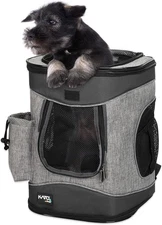 Portable Dog Cat Backpack Outdoor Pet Carrier Front Travel Mesh Breathable Bag