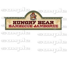 Disney Country Bears Restaurant ly Premade Scrapbook Paper Piece Piecing Die Cut