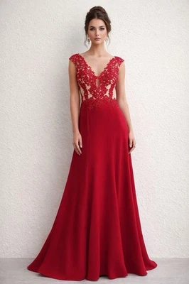 Red Lace Ball Gowns for Women for sale | eBay