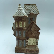 Vtg Wall Pocket Counterpoint Art Pottery San Francisco Row House 7" Japan