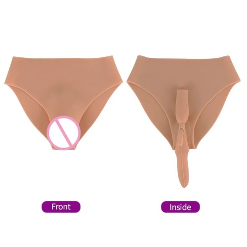 Silicon Silicone Vagina Panties Realistic Crossdresser Transgender Transvestite - Picture 27 of 27
