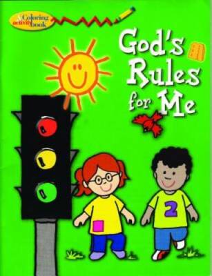 Gods Rules for Me Coloring & Activiy Book: (New Coloring Books!) - GOOD
